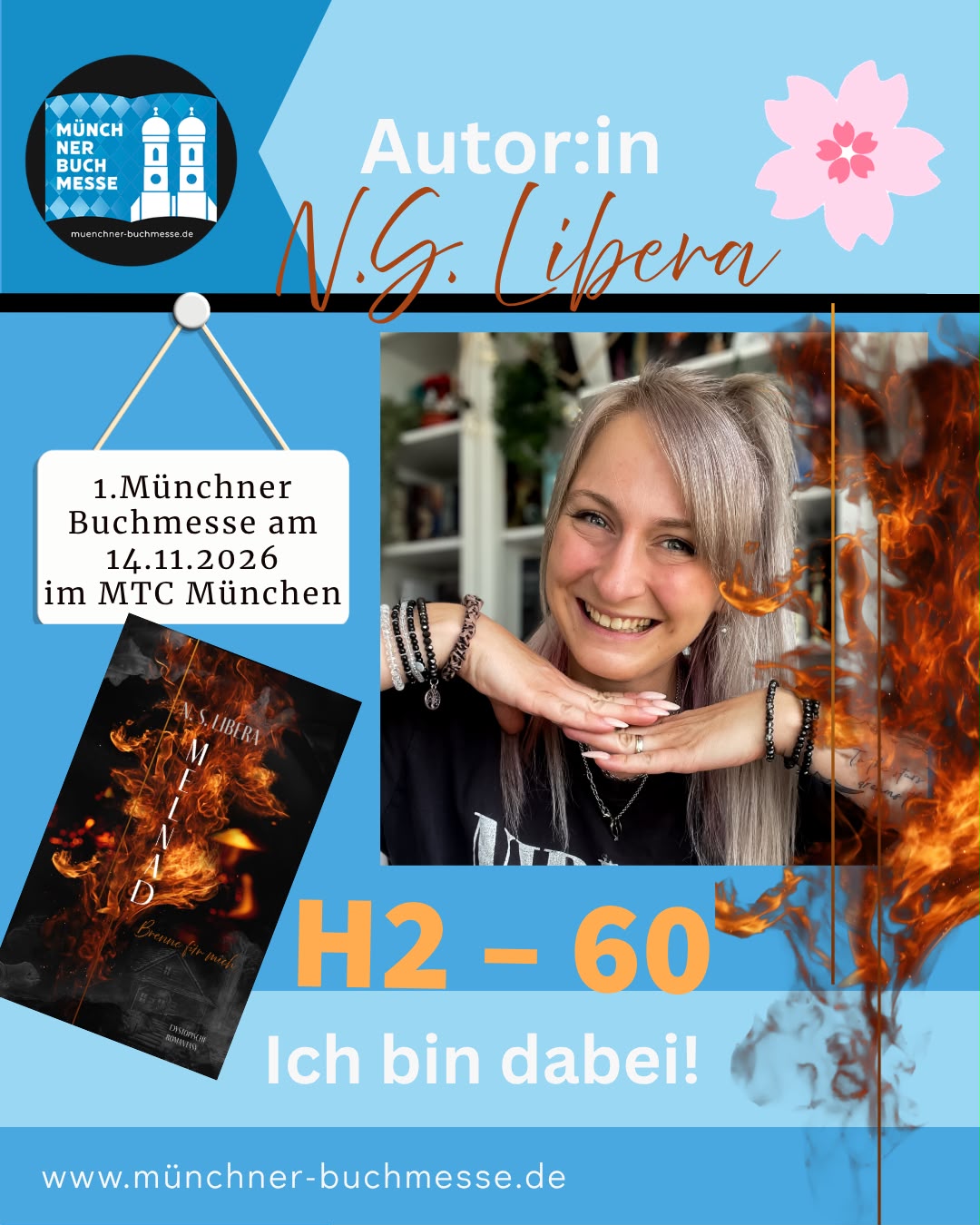 Ich bin dabei: 1. Münchner Buchmesse